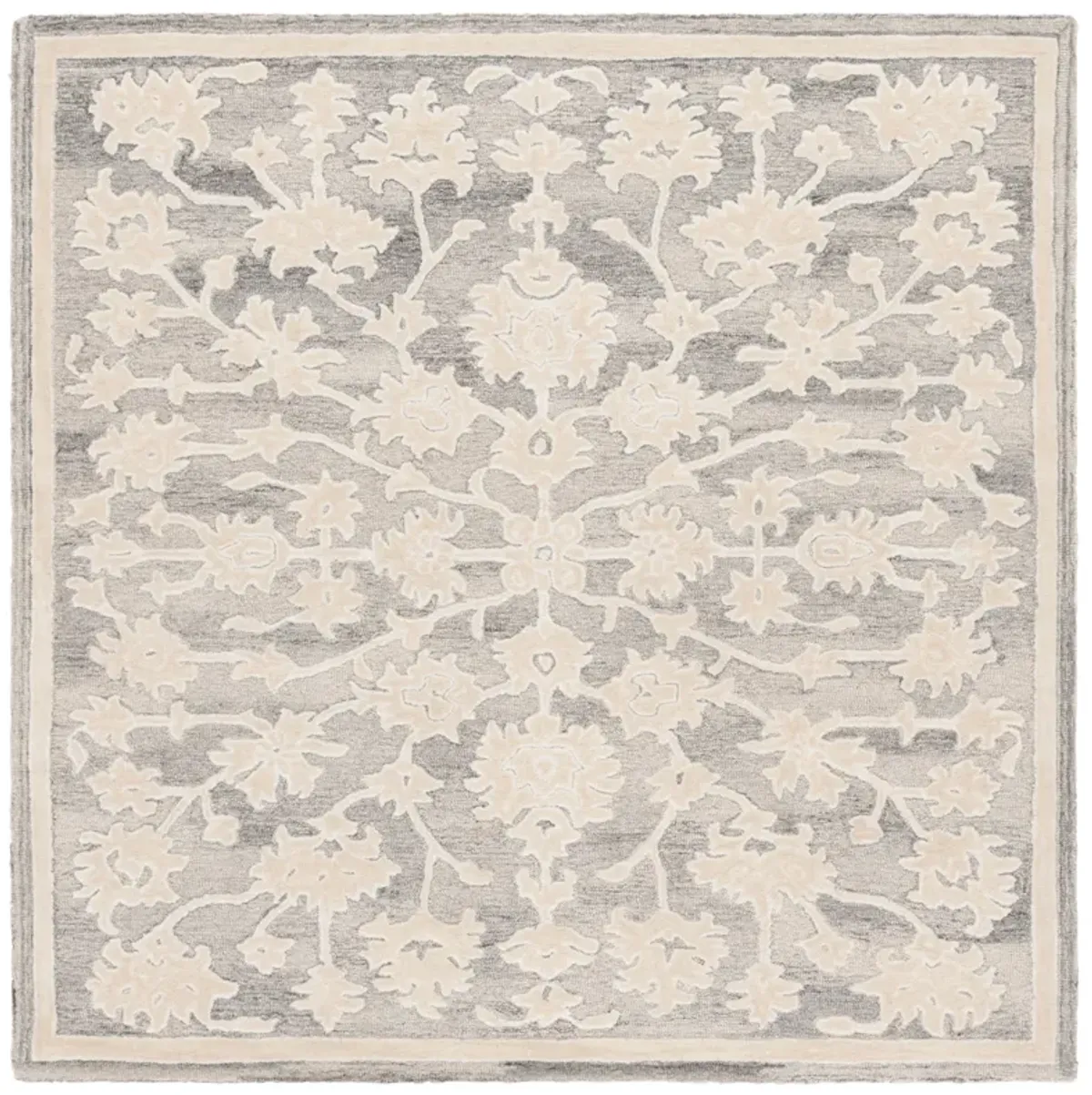 EBONY Hand Tufted 6' x 6' Square area rug