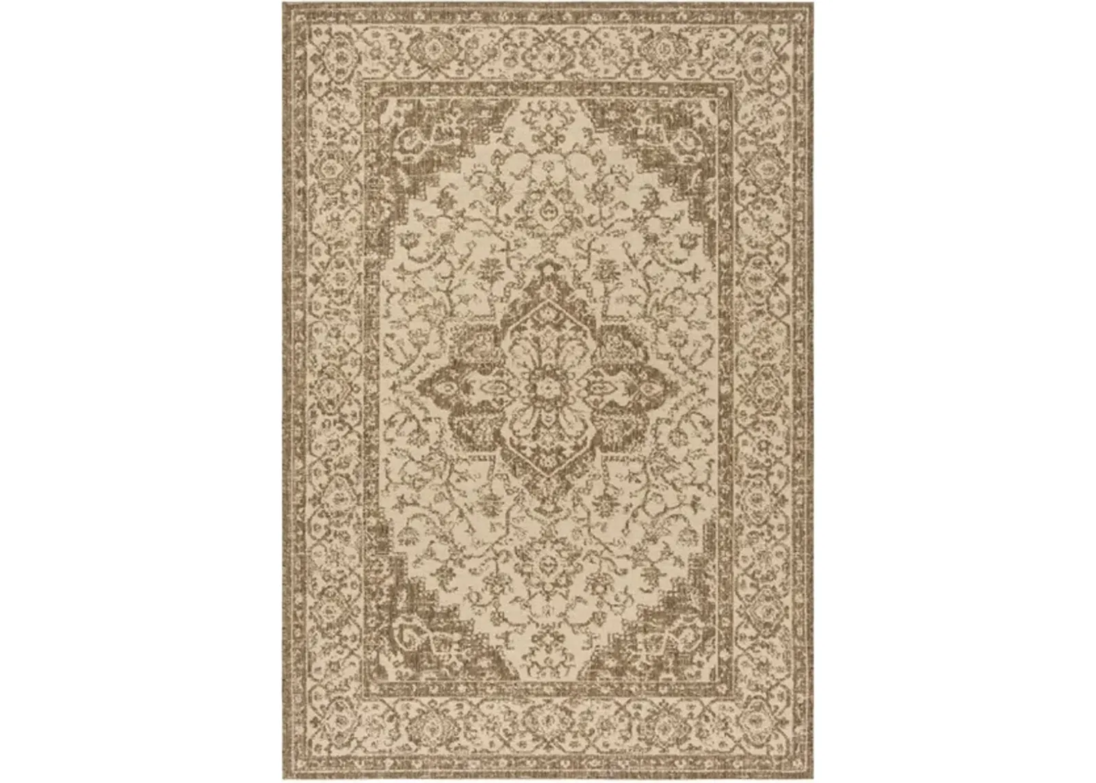 LINDEN 137 Collection LND137C-3 Cream / Beige 3' X 5'