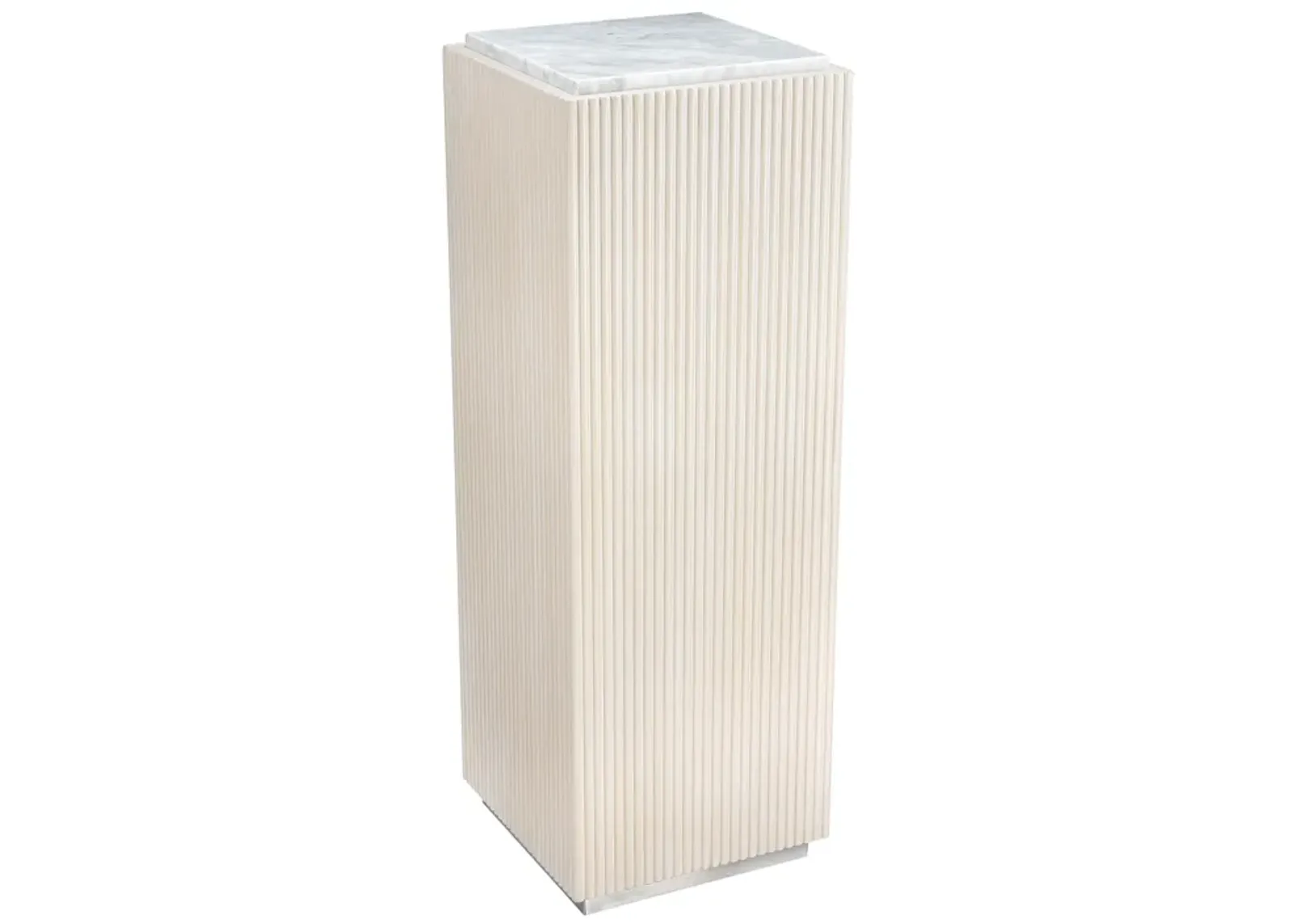 Tate Pedestal - Whitewash