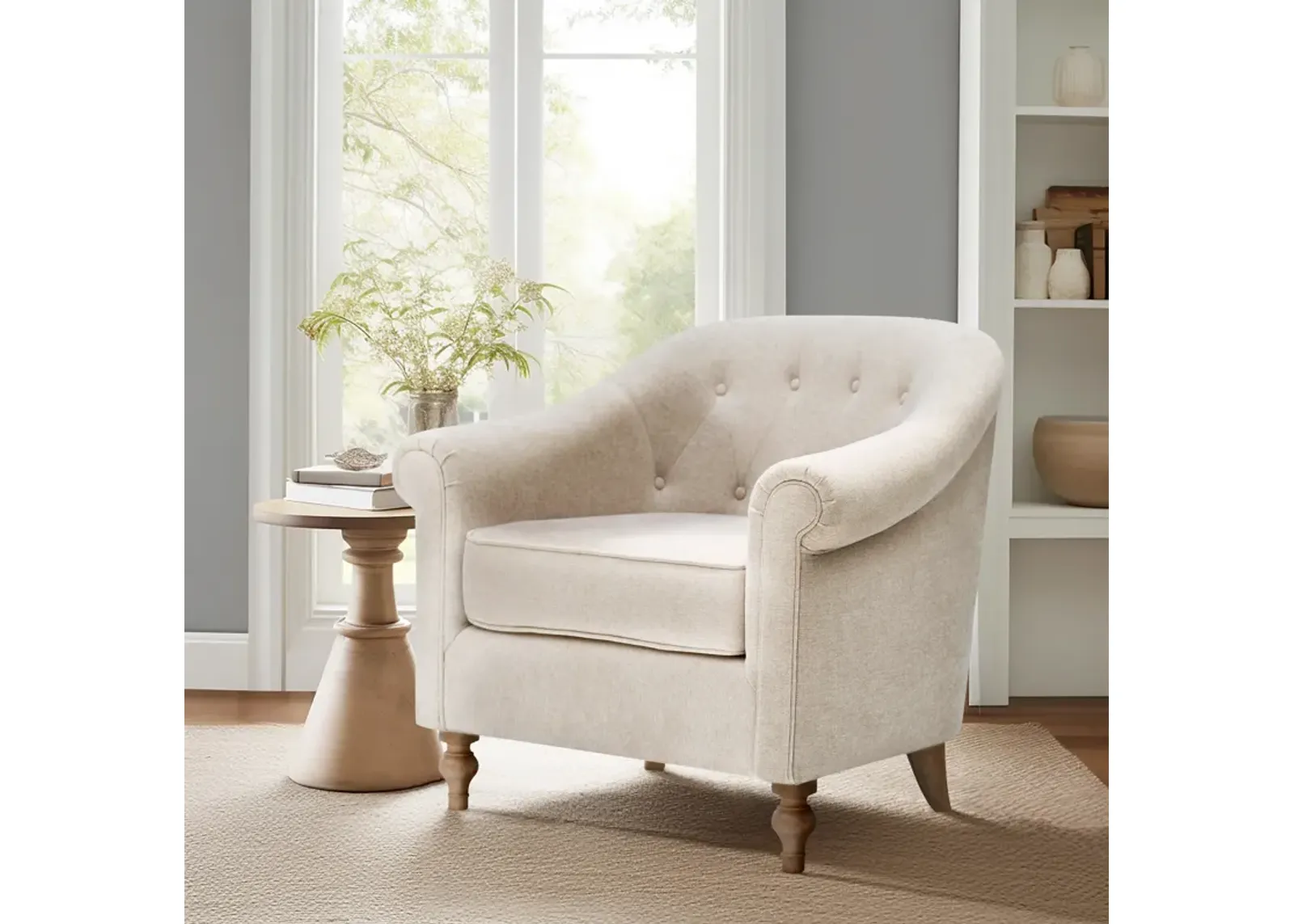 Fayette Tufted Accent Arm Chair