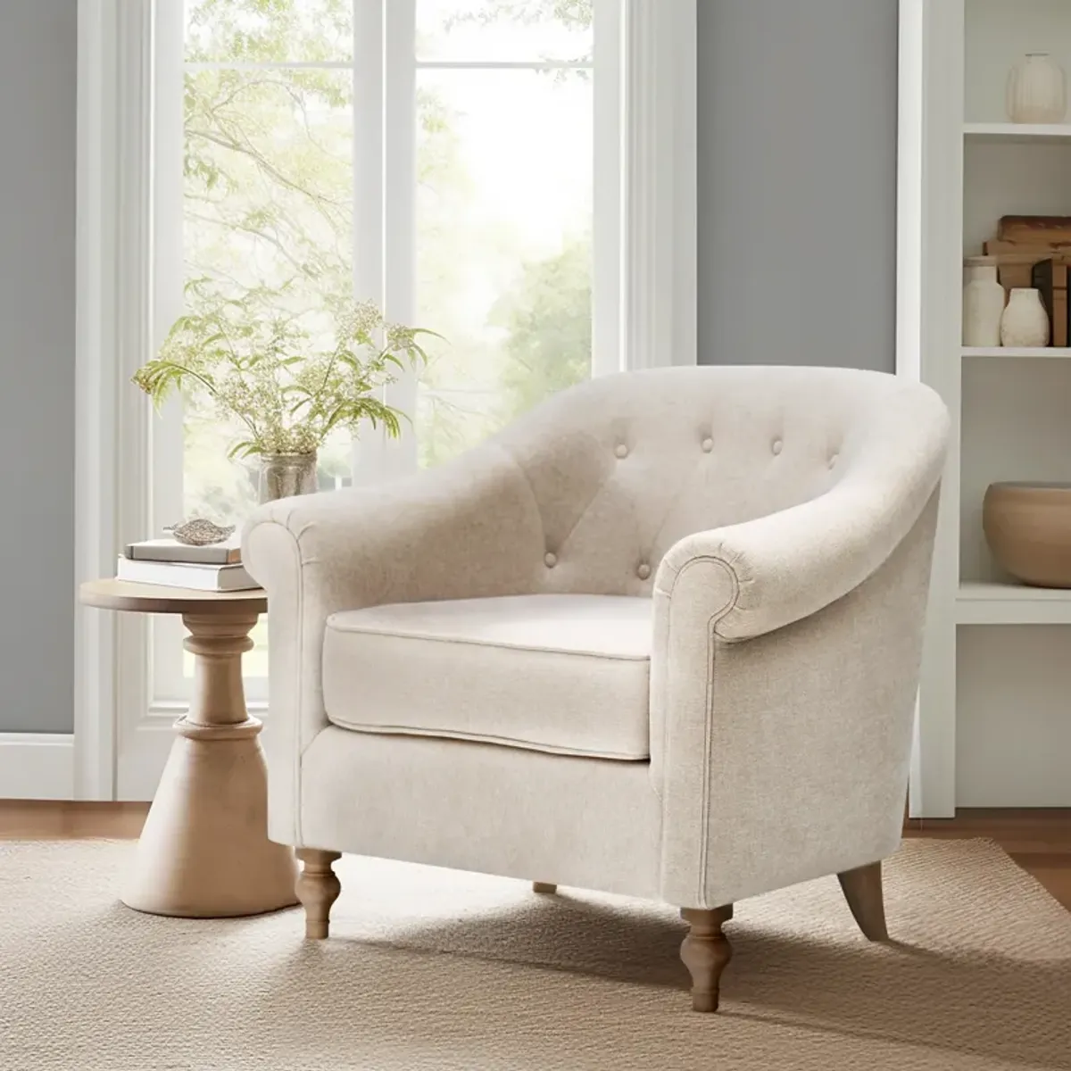 Fayette Tufted Accent Arm Chair