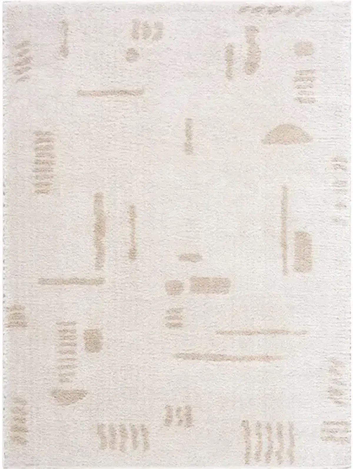 Fossay Shag FSG-2301 2' x 2'11" Machine Woven Rug