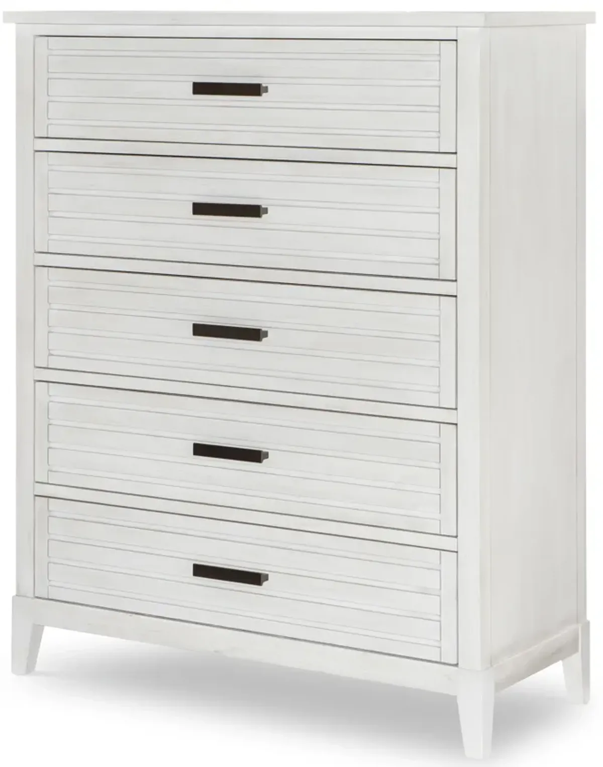 Edgewater Sand Dollar Drawer Chest White Finish