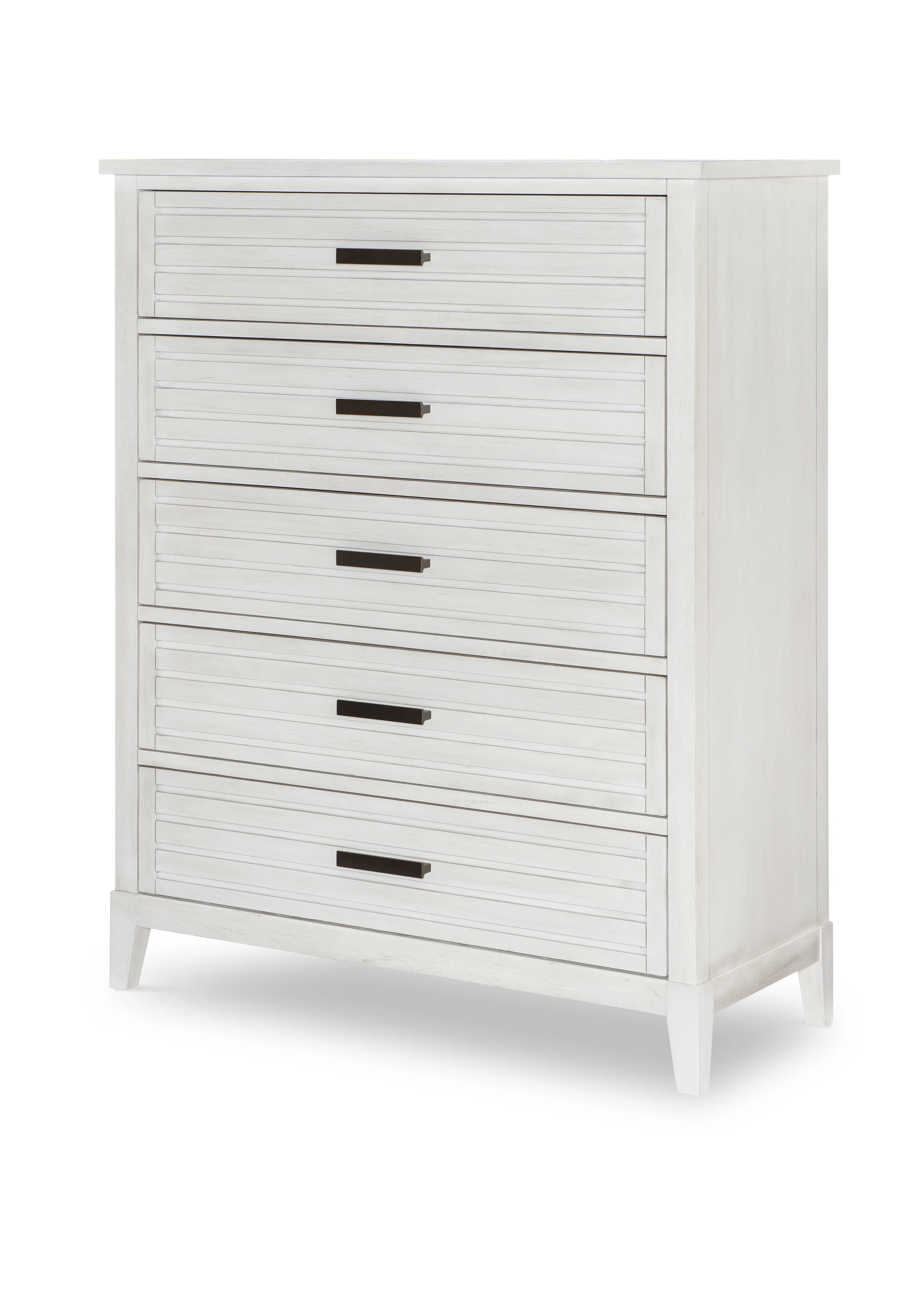 Edgewater Sand Dollar Drawer Chest White Finish