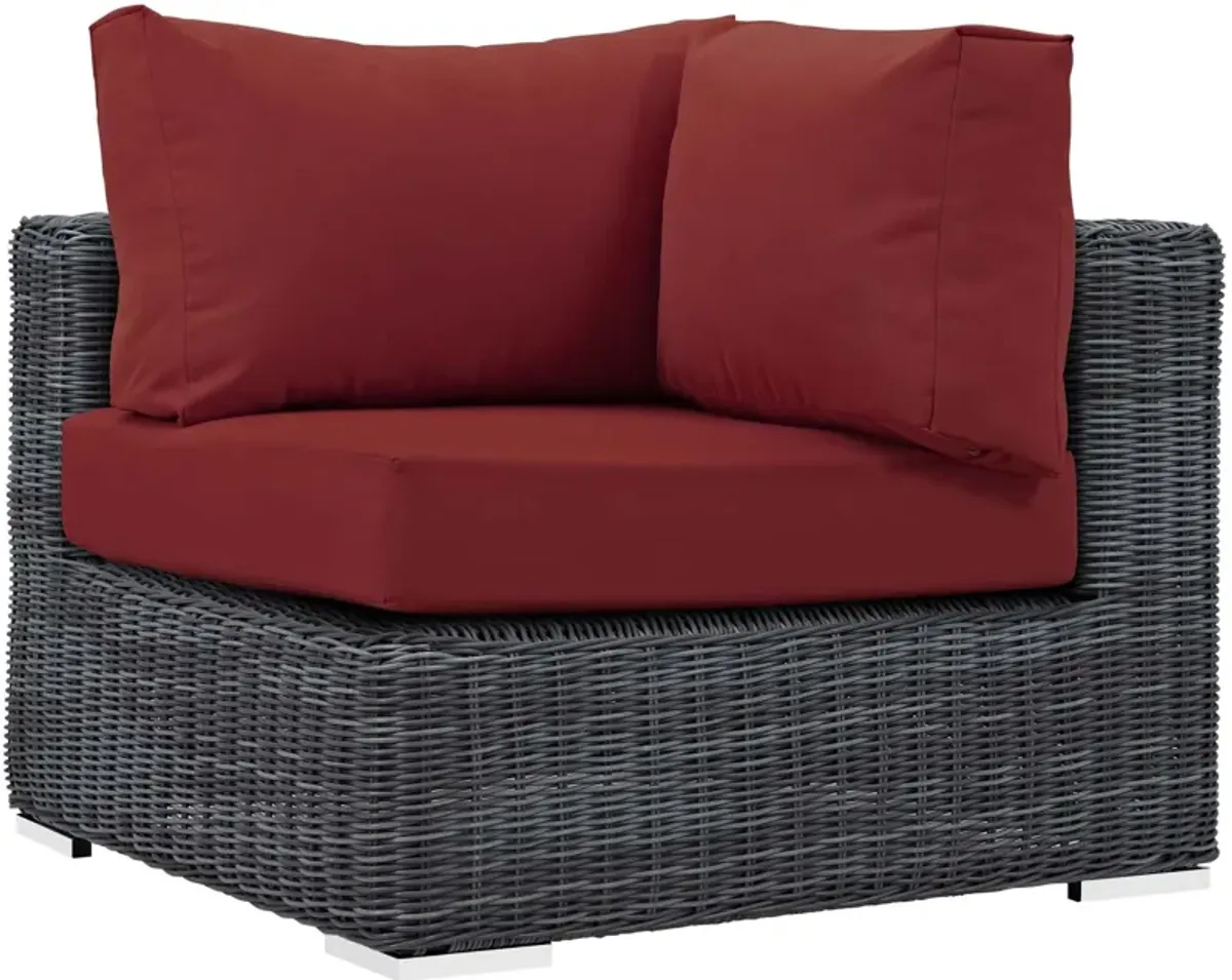 Summon 10 Piece Outdoor Patio Sunbrella® Sectional Set