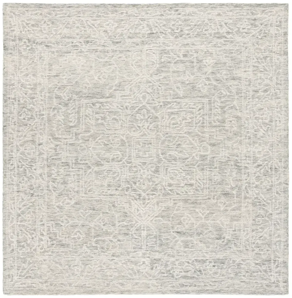 EBONY 311 IVORY  6' x 6' Square Square Rug