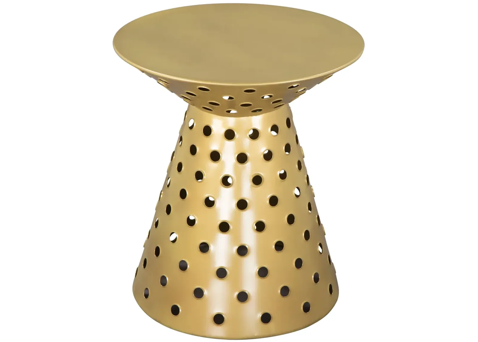 Proton Side Table Gold