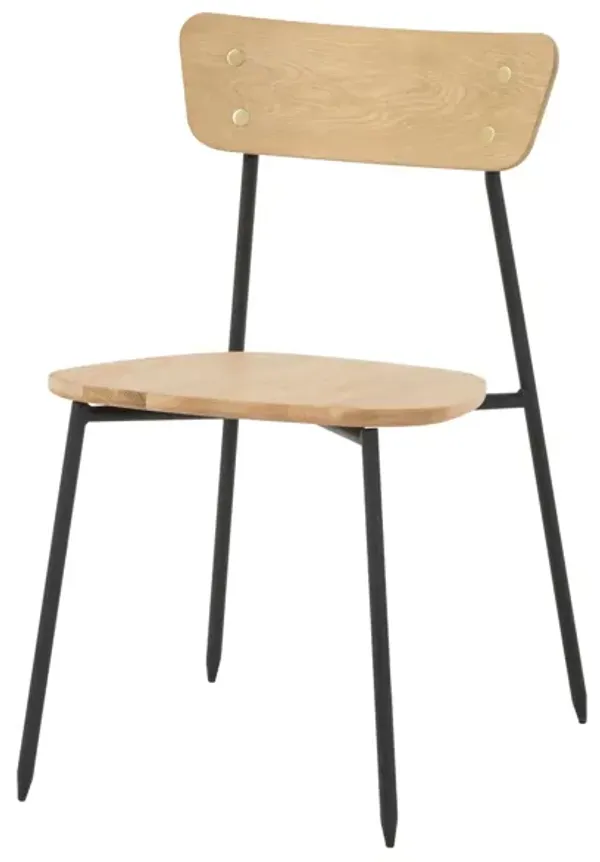 Colton Dining Chair - Natural Wood Seat