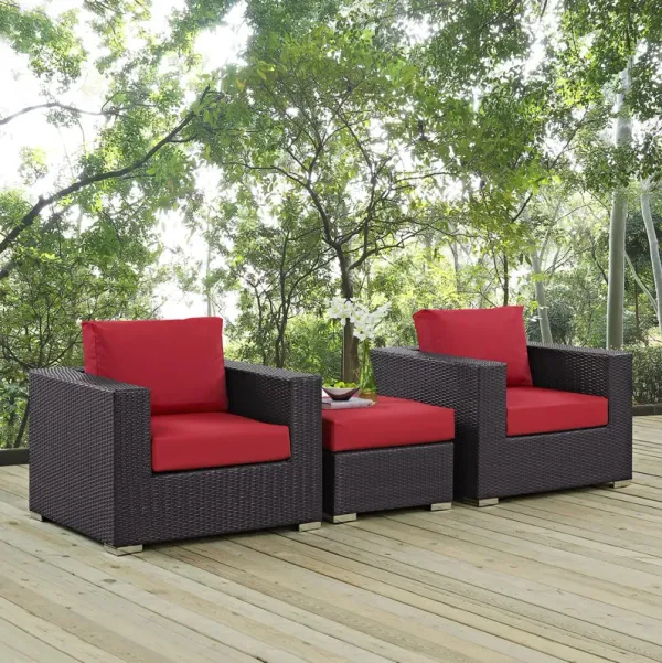 Convene 3 Piece Outdoor Patio Sofa Set