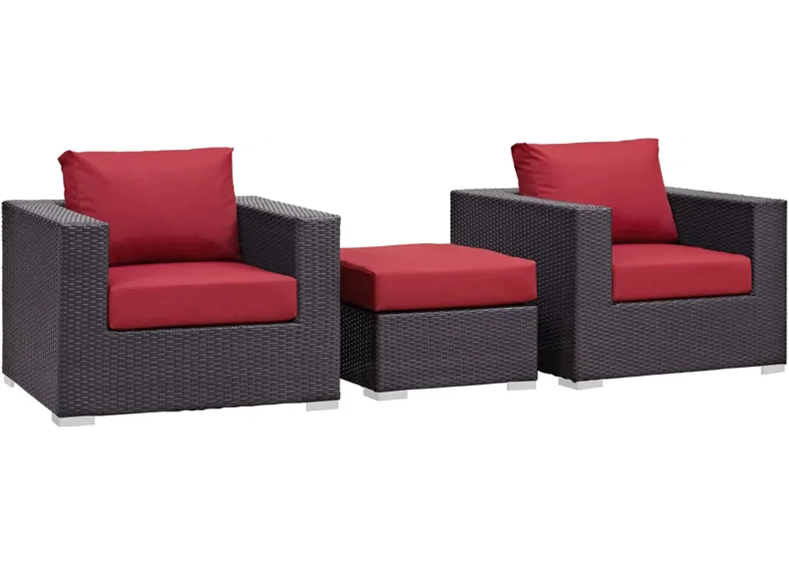 Convene 3 Piece Outdoor Patio Sofa Set