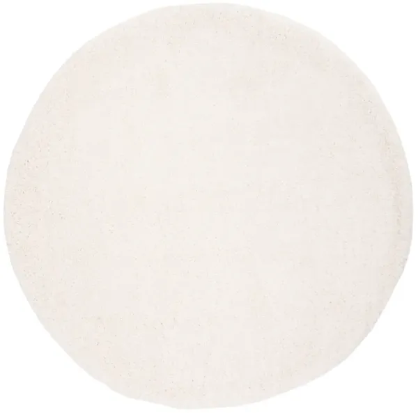 FONTANA SHAG Round Power Loomed 4' X 4' Round Rug
