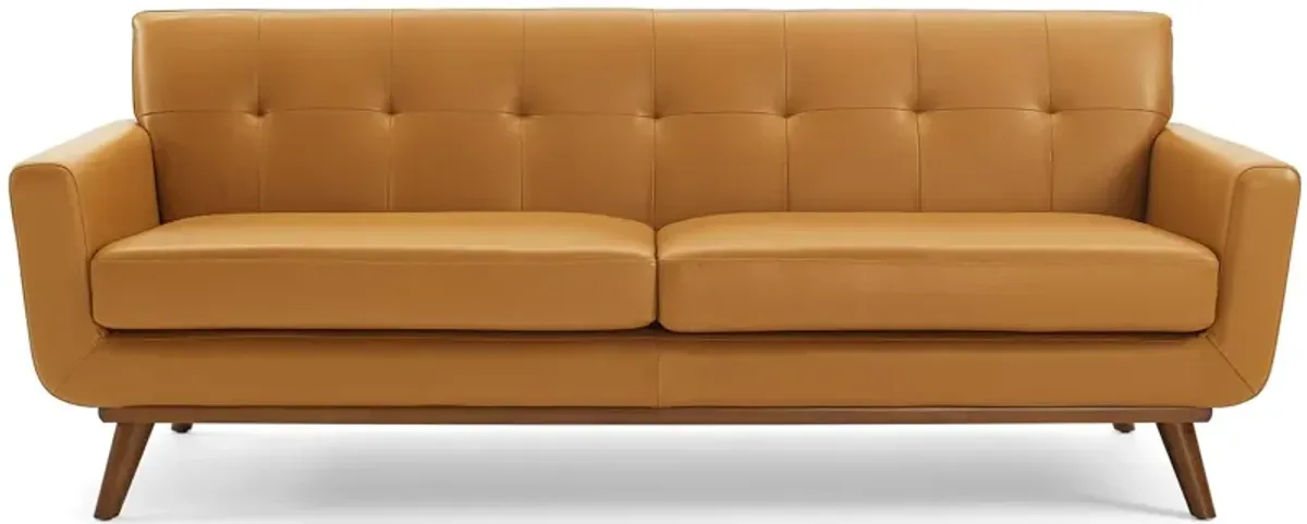 Engage Top-Grain Leather Living Room Lounge Sofa