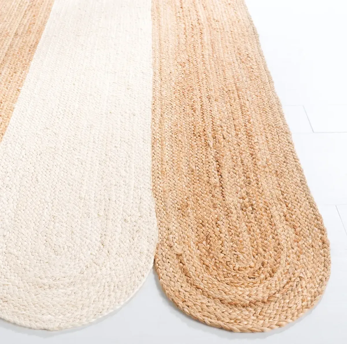 NATURAL FIBER Hand Woven 3' x 5' area rug