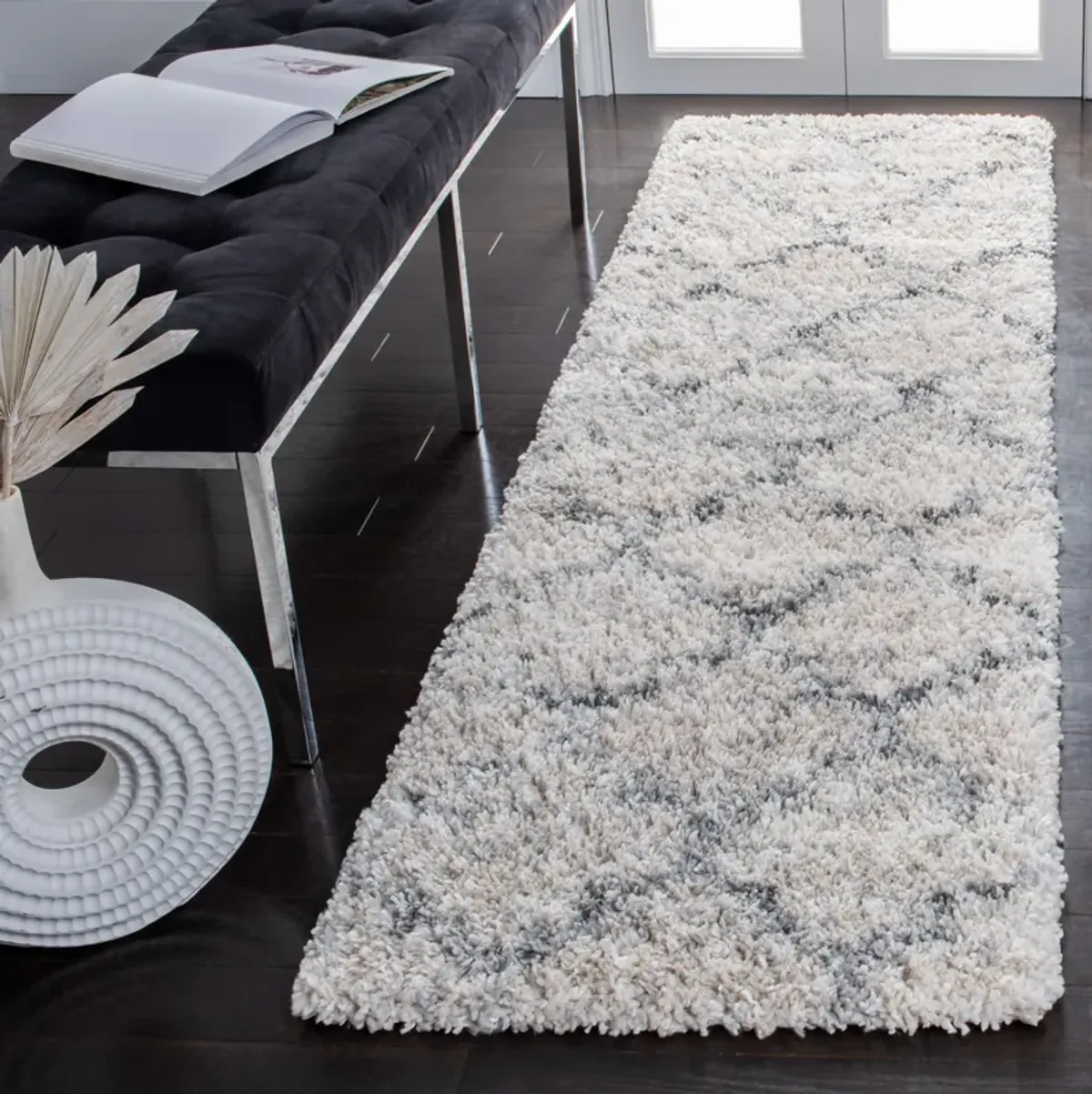 FONTANA SHAG Runner Power Loomed 2'-3" X 10' Rug