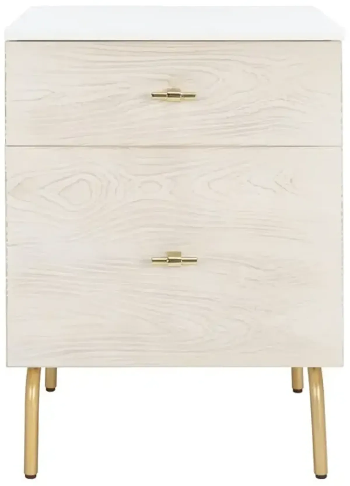 Genevieve 2 Drawer Nightstand