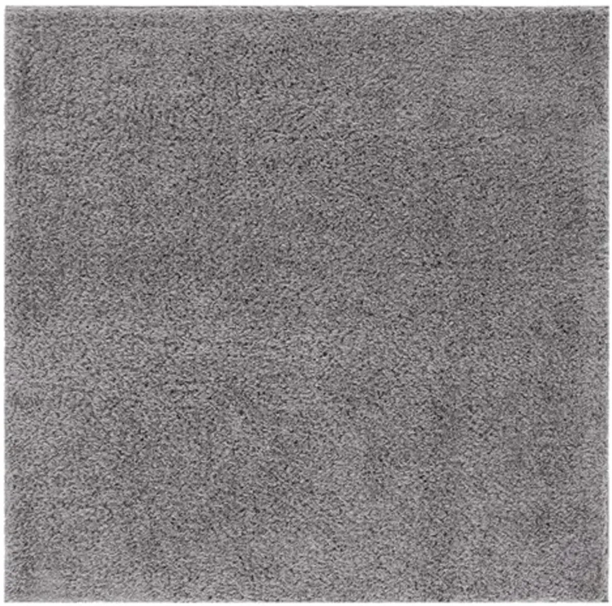 LINDSAY SHAG 560 Grey 6'-7' X 6'-7' Square Square Rug