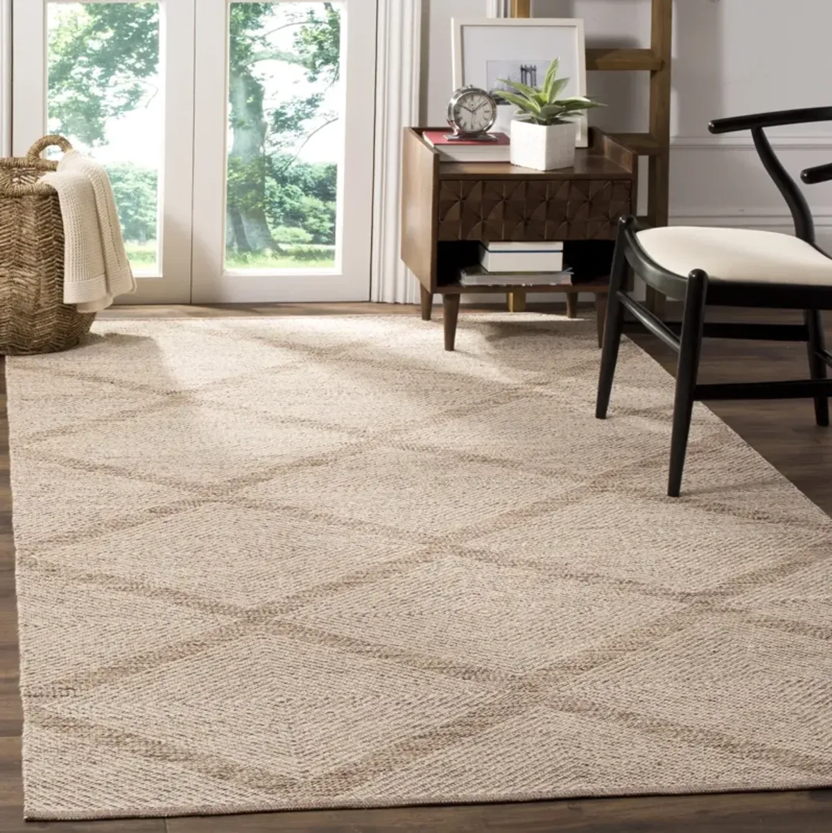 MONTAUK 821 BEIGE 8' x 8' Square Square Rug