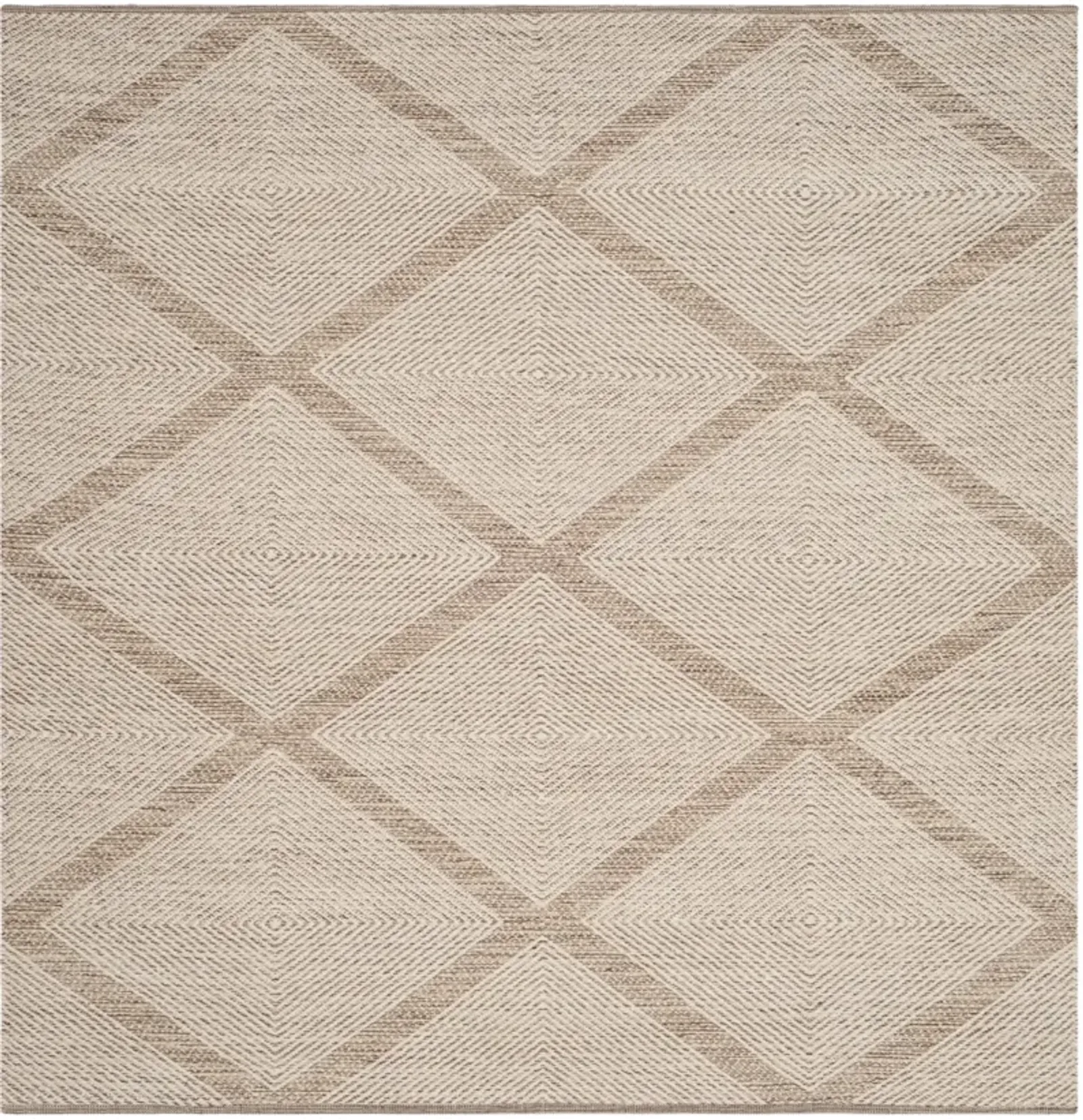 MONTAUK 821 BEIGE 8' x 8' Square Square Rug