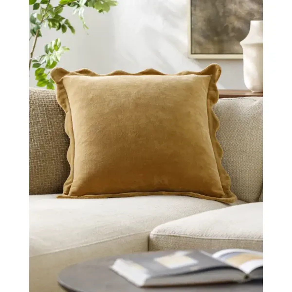 Effervescent EFC-001 22"L x 22"W Accent Pillow