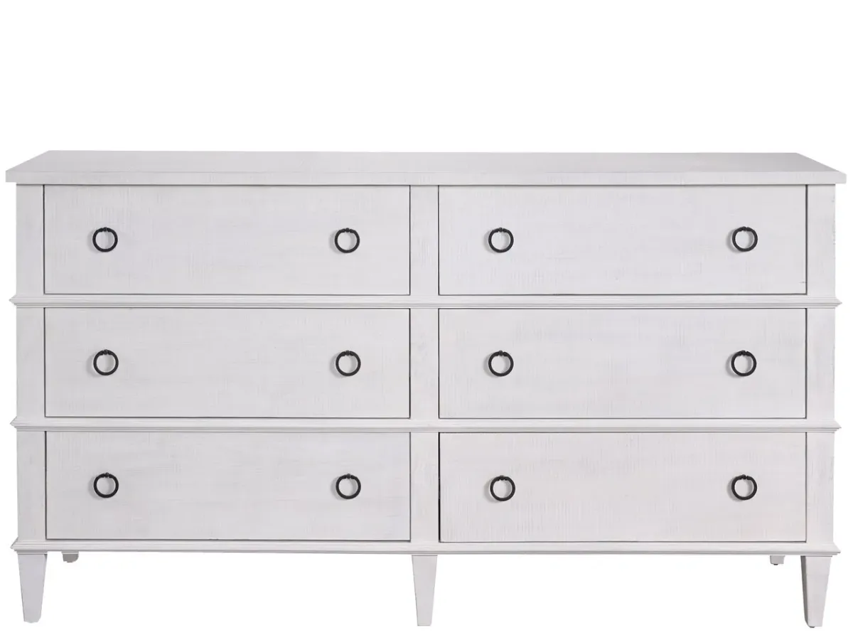 Modern Farmhouse 6 Drawer Dresser