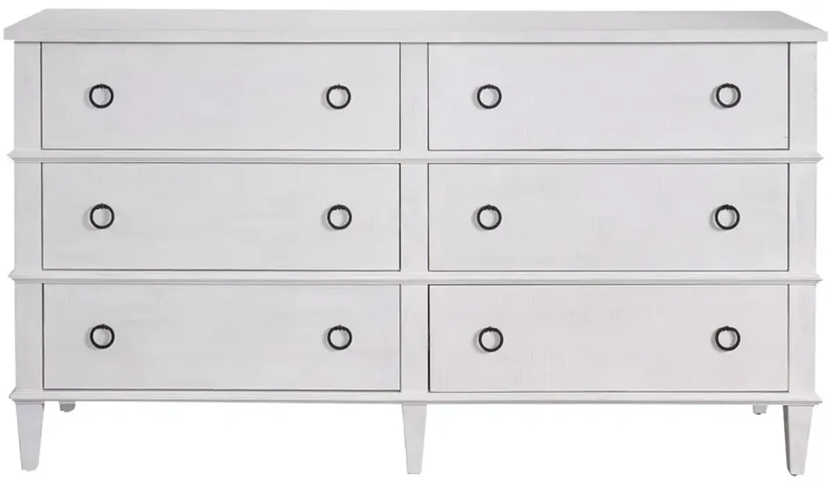 Modern Farmhouse 6 Drawer Dresser