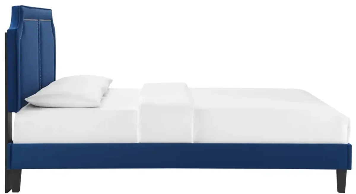 Novi Performance Velvet Full Bed