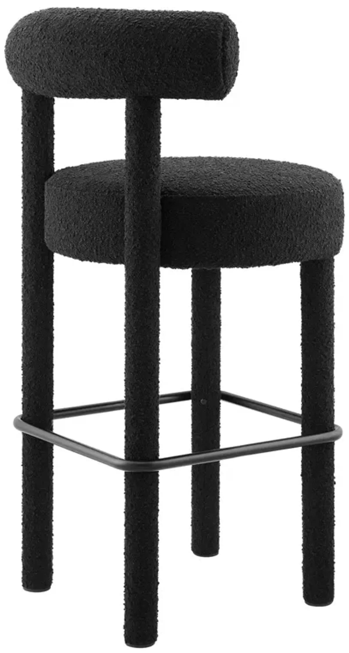 Toulouse Boucle Fabric Bar Stool - Set of 2