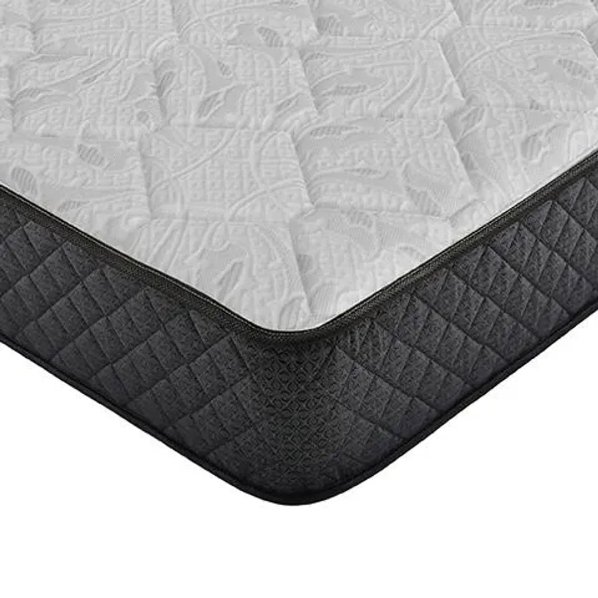 Freya 11.5" California King Mattress White and Black