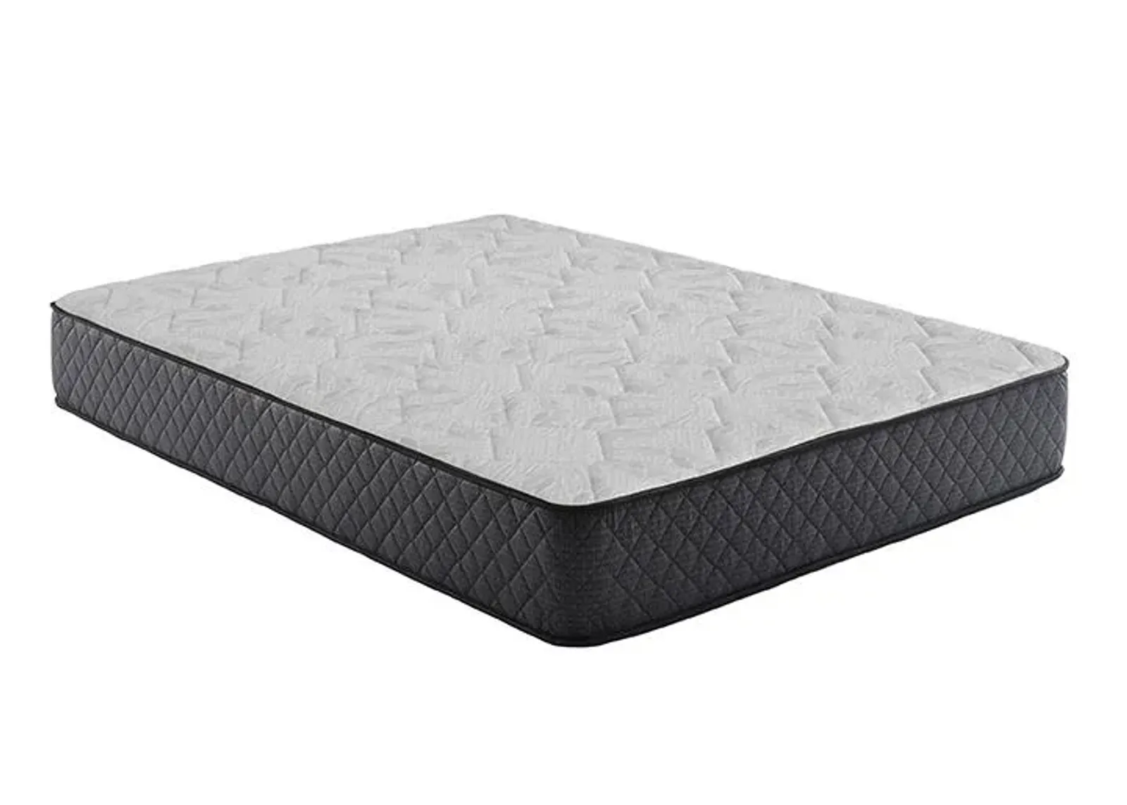 Freya 11.5" California King Mattress White and Black