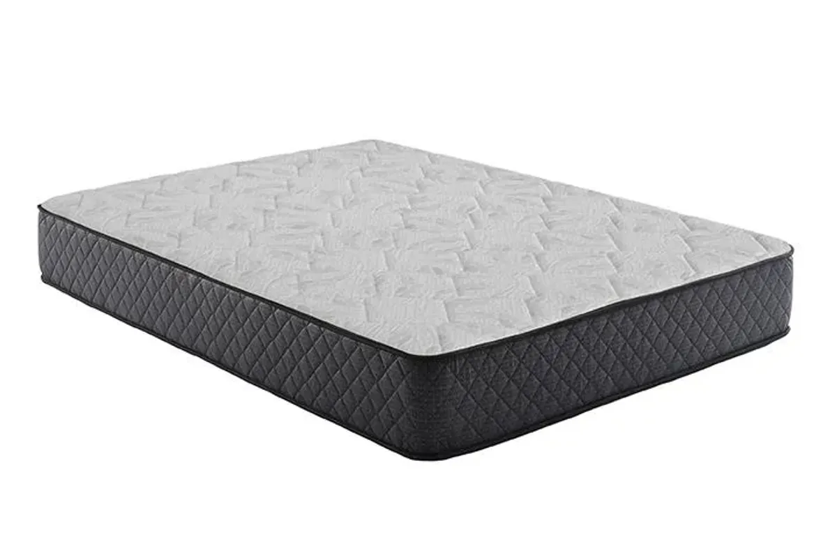 Freya 11.5" California King Mattress White and Black