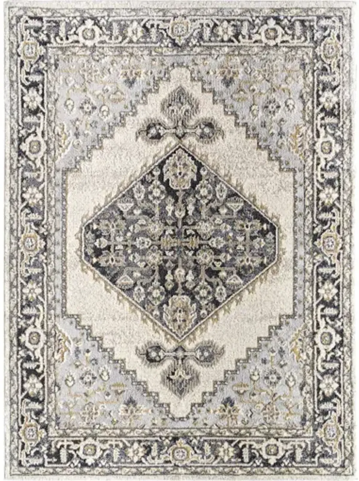 Zidane ZDN-2300 5'3" x 7' Machine Woven Rug