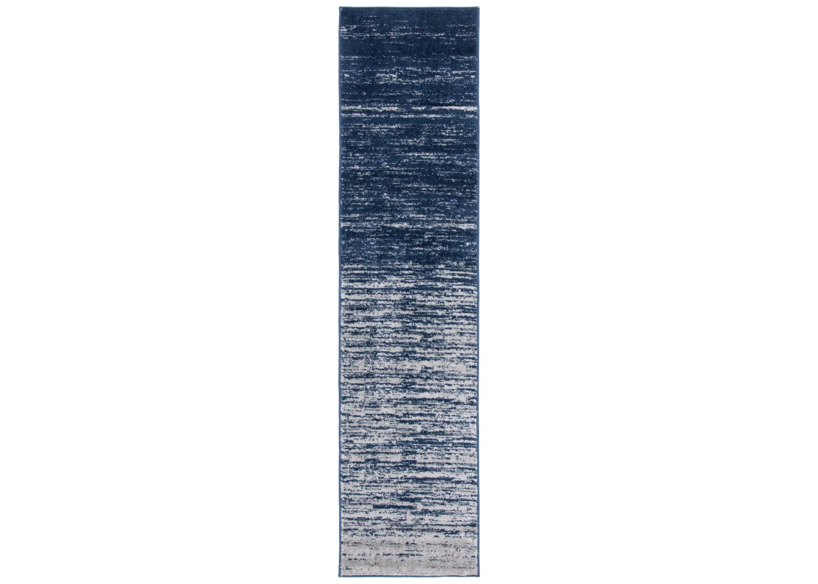 ADIRONDACK 113 NAVY  2'-6' x 22' Runner Rug