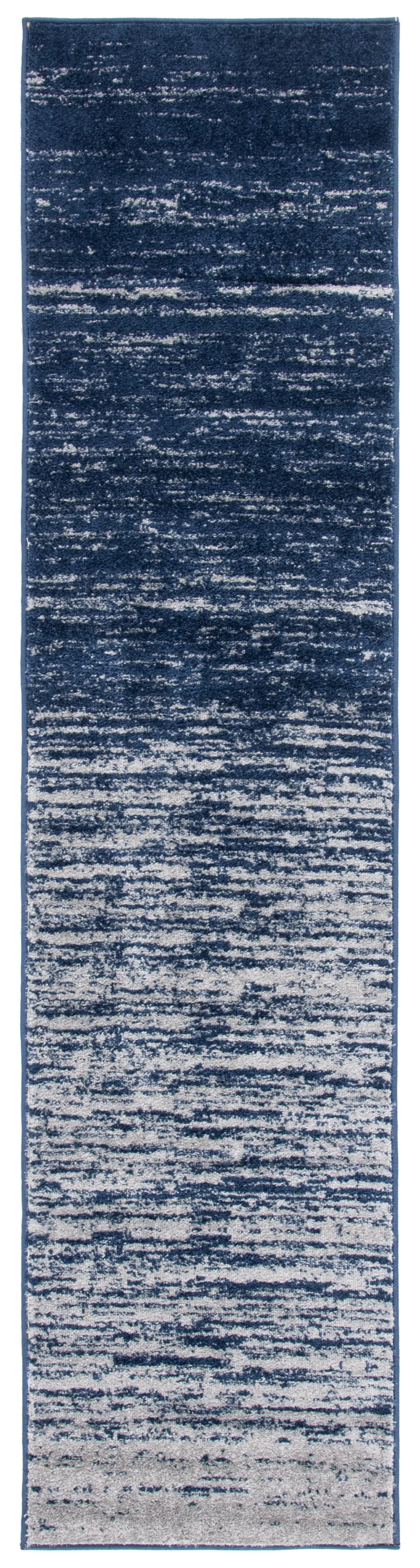 ADIRONDACK 113 NAVY  2'-6' x 22' Runner Rug