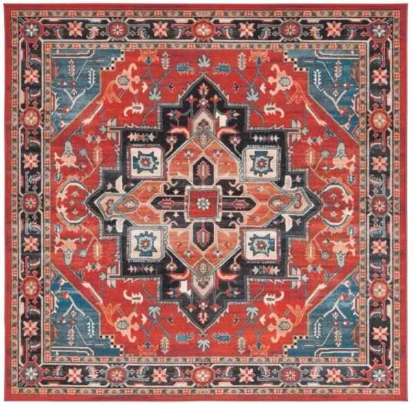 JOURNEY 102 RUST  6'-7' x 6'-7' Square Square Rug