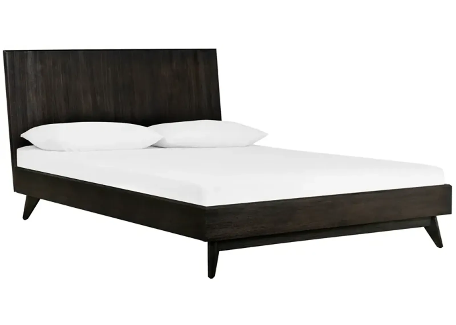 Baly Acacia Mid-Century Platform King Bed