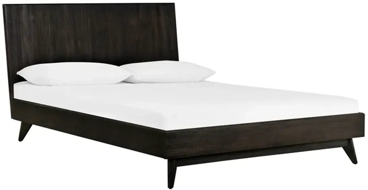 Baly Acacia Mid-Century Platform King Bed