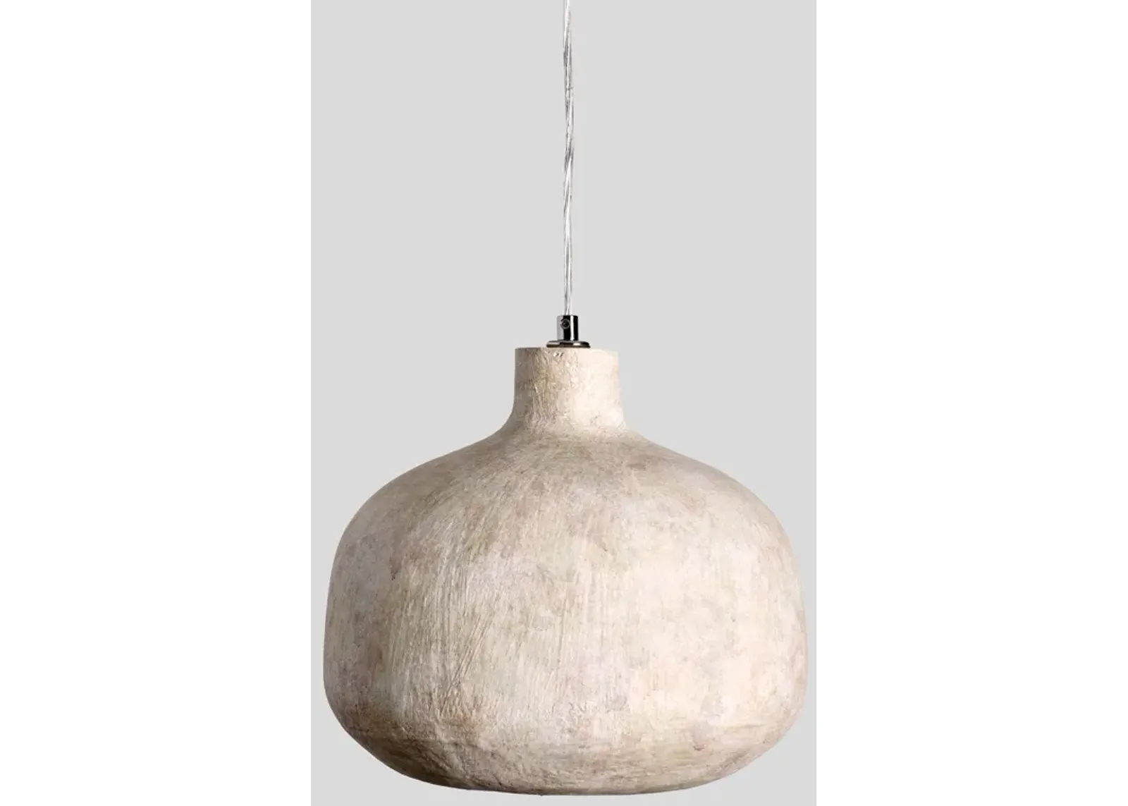 Jodi 1-Light Antique Alabaster Concrete Pendant