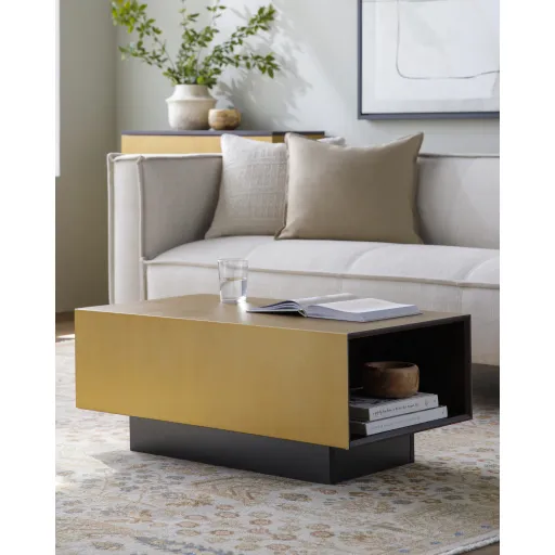 Peaceful PEC-001 15"H x 37"W x 20"D Coffee Table