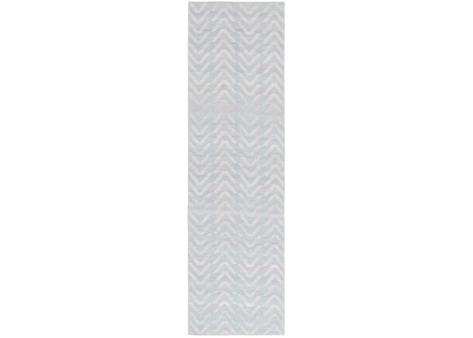 CABO 366 LIGHT BLUE  2'-3' x 8' Runner Rug