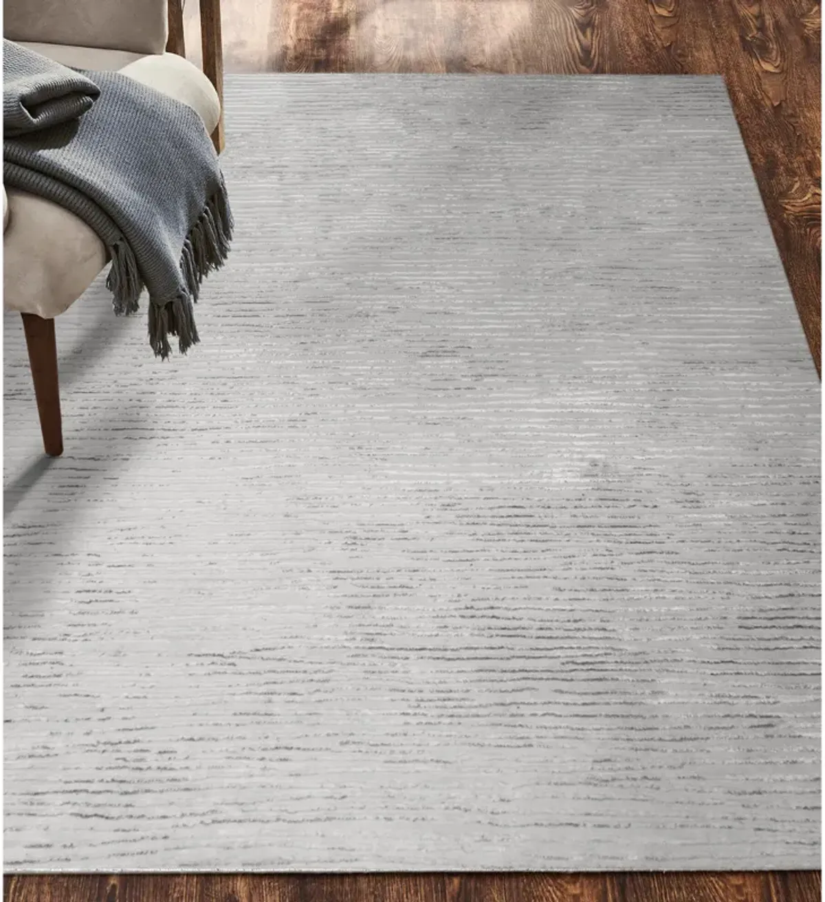 CAMILA LIGHT CREAM/ LIGHT GREY Rectangle 11'10''  x 15'1'' ft Rug