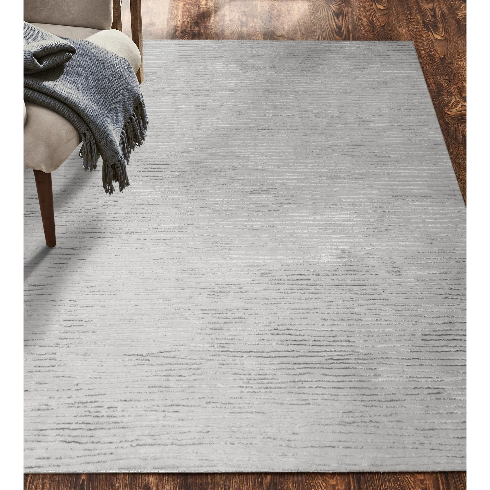 CAMILA LIGHT CREAM/ LIGHT GREY Rectangle 11'10''  x 15'1'' ft Rug