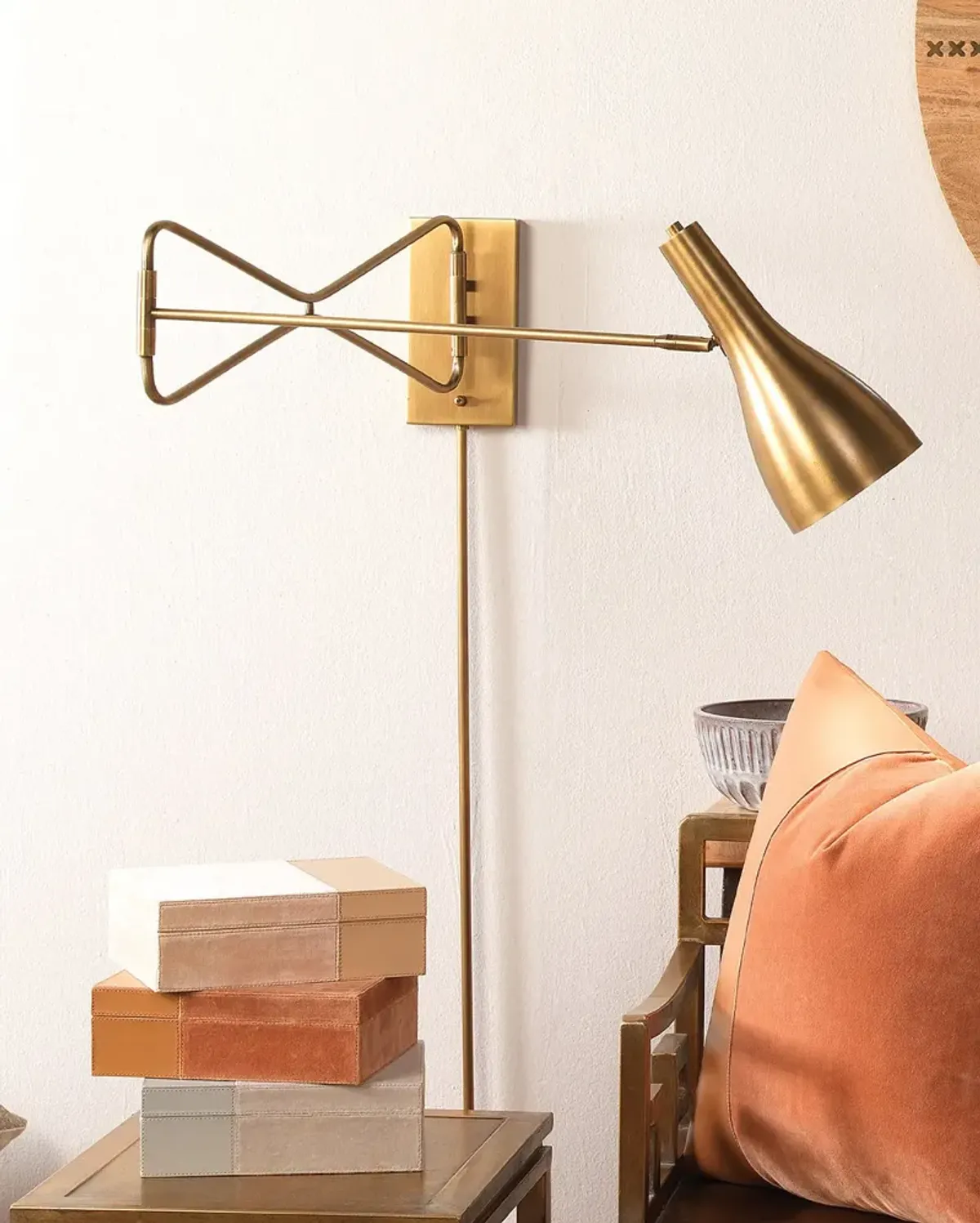 Lenz Swing Arm Wall Sconce