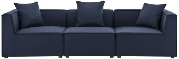 Saybrook Outdoor Upholstered 3-Piece Sofa