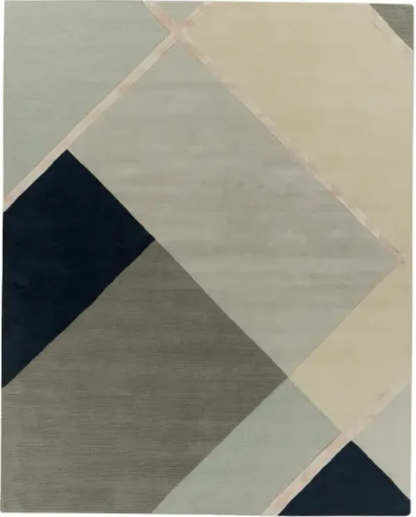 Mid Century 8'10" x 12' Rug