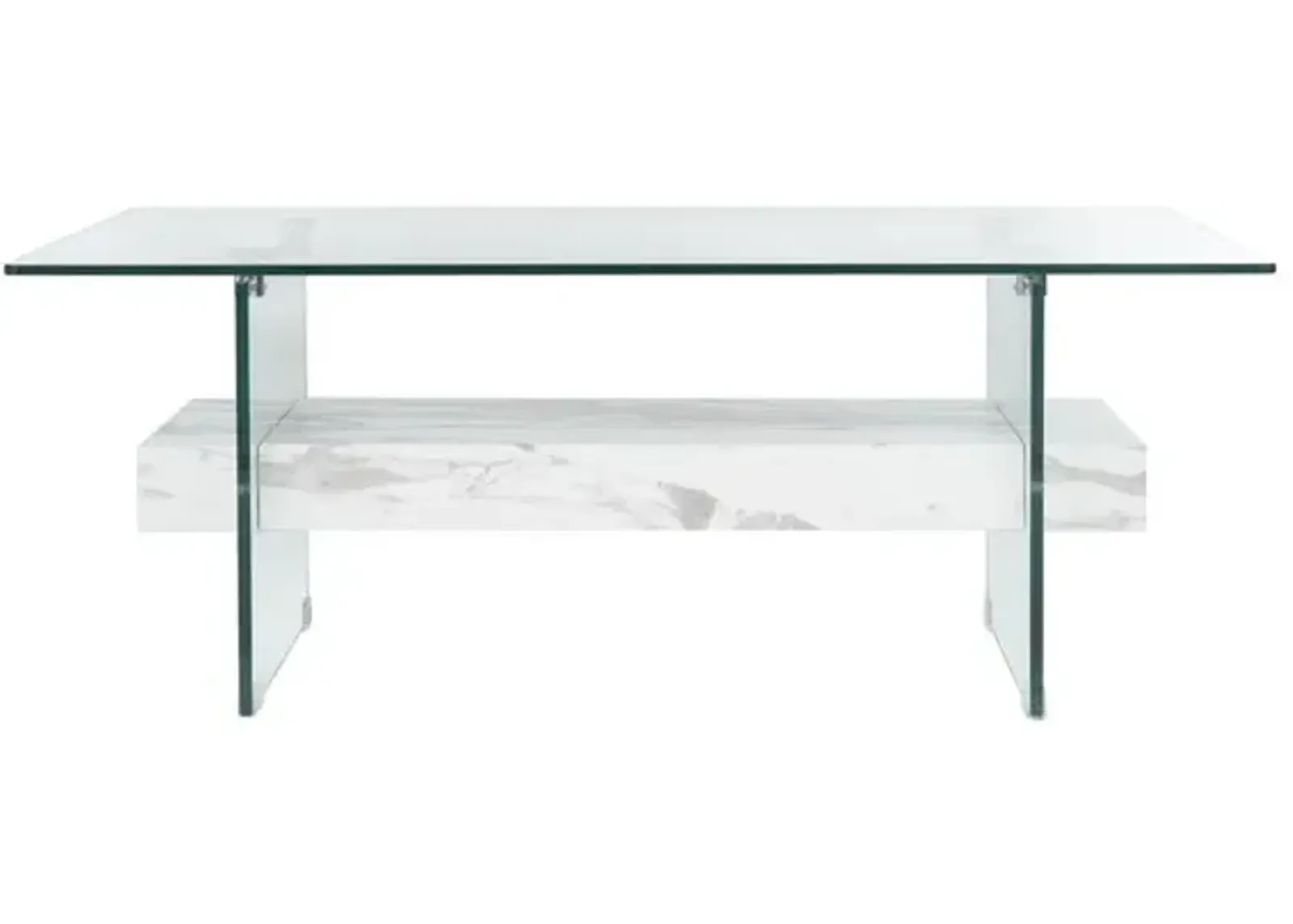 KAYLEY GLASS COFFEE TABLE