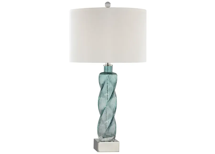 Springtide 29" High 1-Light Table Lamp - Aqua