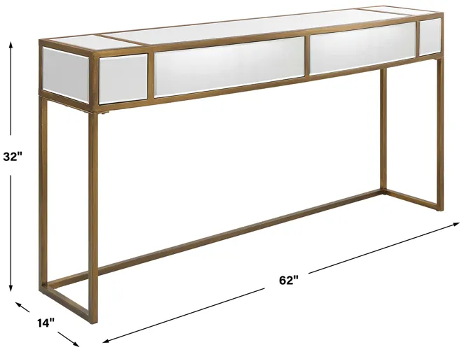 Reflect Mirrored Console Table