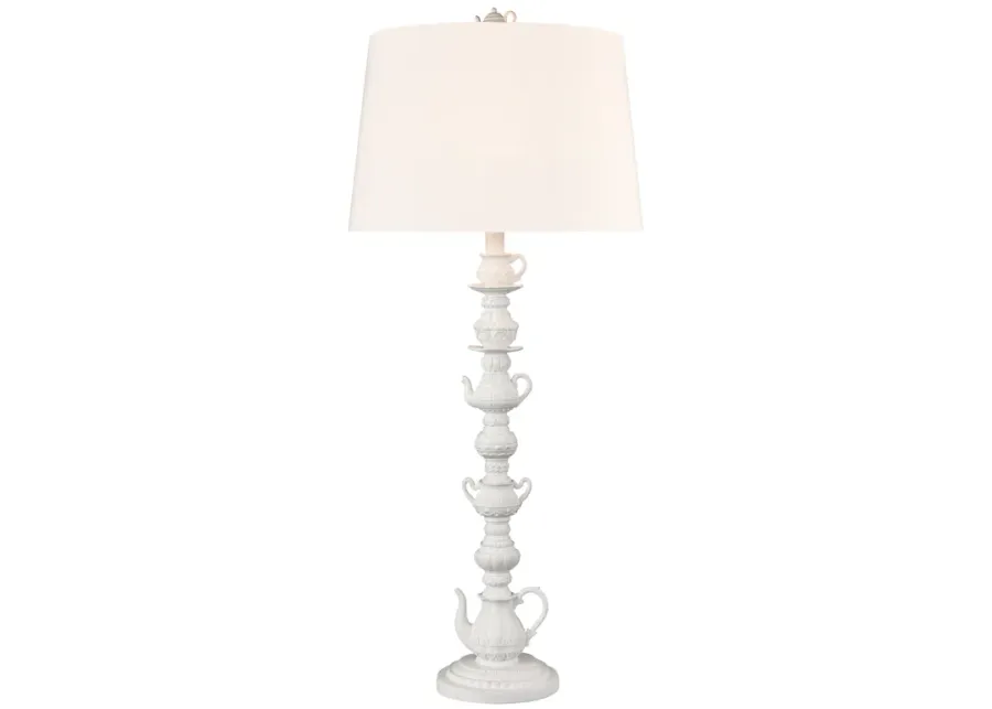 Rosetta Cottage 35'' High 1-Light Table Lamp - Matte White - Includes LED Bulb