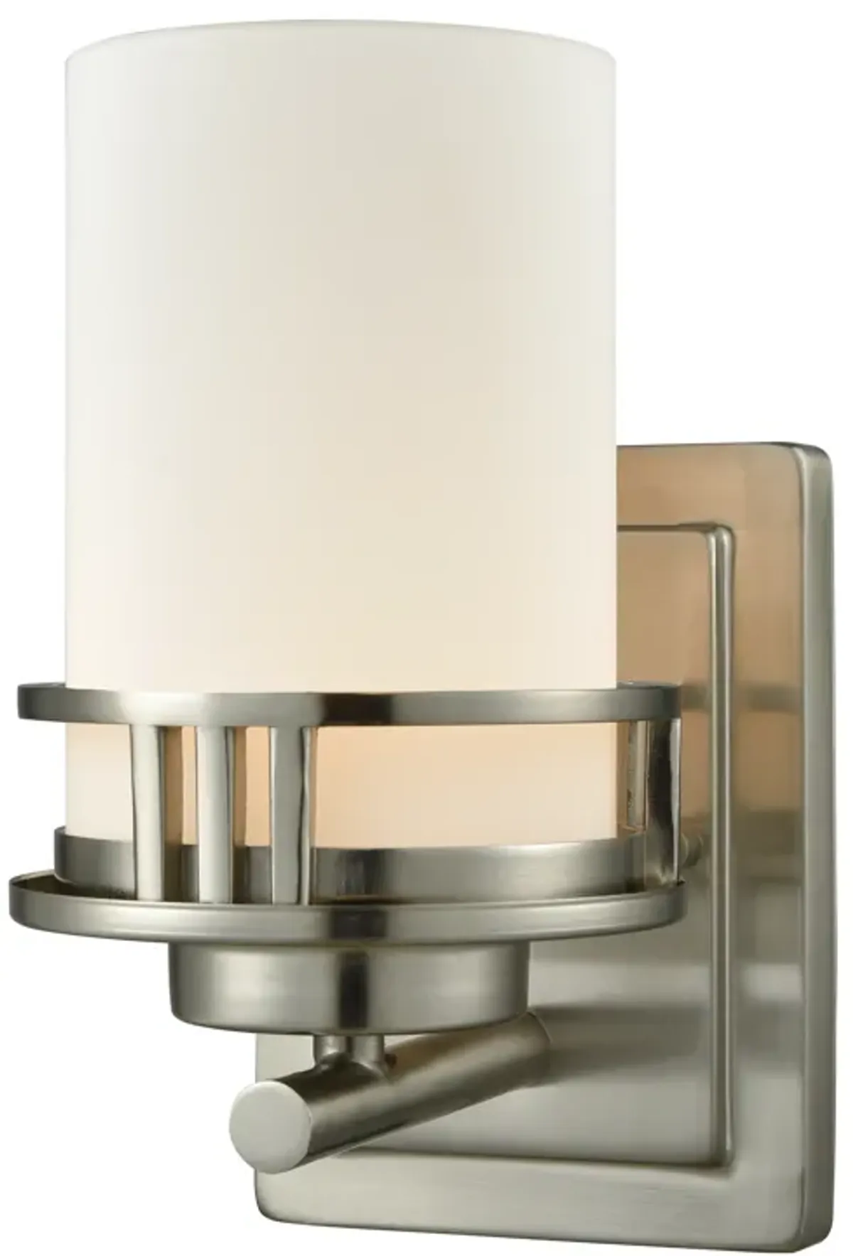 Ravendale 9" High 1-Light Sconce - Brushed Nickel