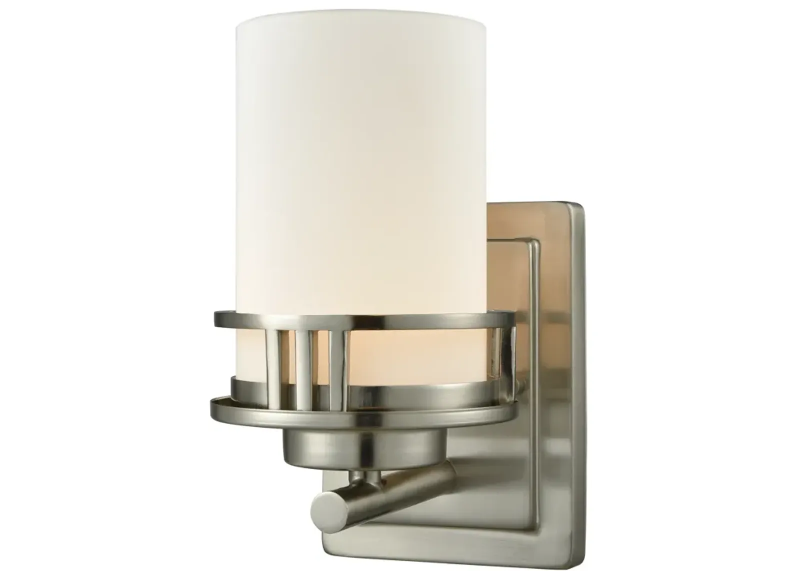 Ravendale 9" High 1-Light Sconce - Brushed Nickel